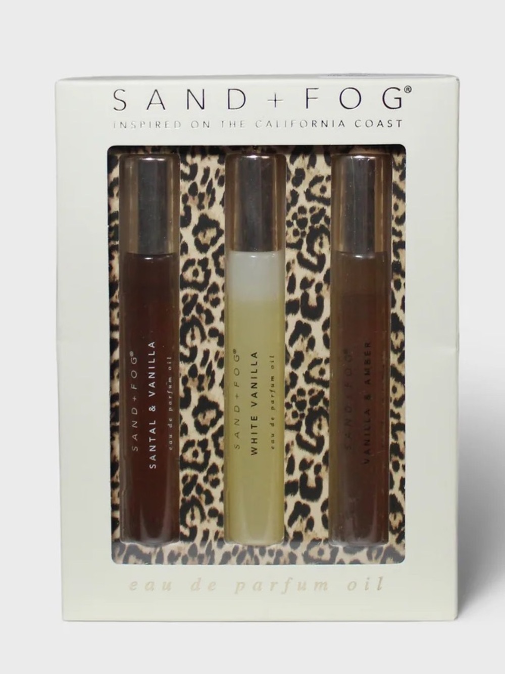 SAND + FOG Exploratory Perfume Oil Rollerball Set - Cheetah Print Collection